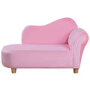 Divano per Bambini 80x40x49 cm in Pile Rosa