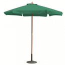 Ombrellone da Giardino Ø2,5 m Palo Ø38 mm Fantasy in Legno Verde