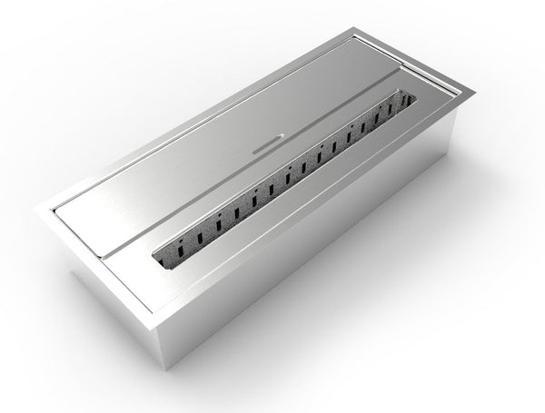 Bruciatore a Bioetanolo per Camini 45,7x18,7xH9,5 cm 3,5L in Acciaio Inox online