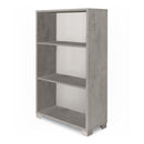 Libreria a Giorno 3 Ripiani 70x29x118 cm Cemento   