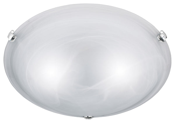 online Plafoniera da Interno Attacco E27 in Metallo Nichel Opaco