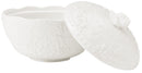 Coppetta Ø15x8 cm con Coperchio in Porcellana Kaleidos Charme Bianca
