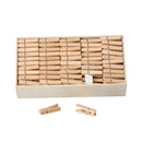 Set 400 Mollette in Legno H 35 cm