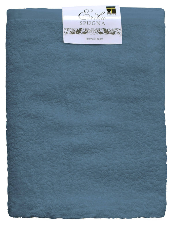Telo Spugna Asciugamano 90x140cm Erika Blue Denim online