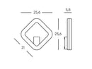Applique da Esterno a LED 20W 4000K Sovil Bianco