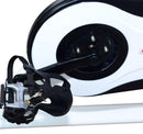 Spin Bike per Spinning Professionale con Schermo LCD Bianco 105x49x119 cm 