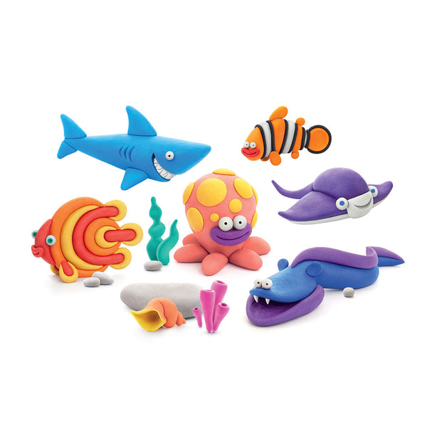 Set Pasta Modellabile Plastilina per Bambini 15 Barattoli 2 Stumenti Oceano online