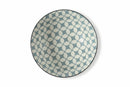 Insalatiera Doppio Decoro in Gres Ø23 cm Villa d'Este Home Tivoli Double Blue