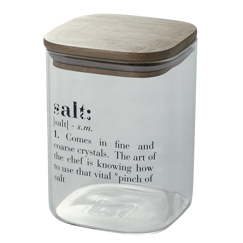 Set 3 Barattoli Sale Zucchero e Caffè 1 Litro in Vetro VdE Tivoli 1996 Inglese Trasparente