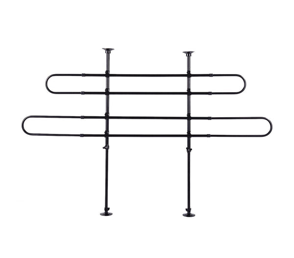 Griglia Divisoria Telescopica per Auto 3 e 5 Porte a 2 Elementi Nera prezzo