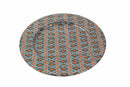 Set 6 Sottopiatti in Metallo Ø33 cm Villa d'Este Home Tivoli Geometric
