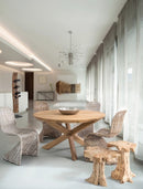 Tavolino Kavir 40x40 in Teak