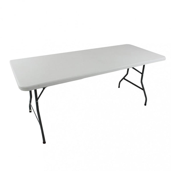 Tavolo Catering 180x75x74 h cm in Acciaio Bianco acquista