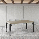Tavolo Allungabile 180-284x90x77 cm Paxon Cashmere Telaio Antracite 