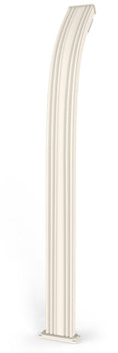 Doccia Solare da Esterno Giardino 25L Miscelatore Arkema Spring Bianco Crema