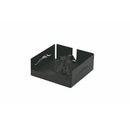 Porta Salviette 17x17x6,5 cm  in Acciaio VdE Tivoli 1996 Black Cat