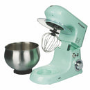 Impastatrice Planetaria 5 Litri 6 Velocità 1300W Ciotola in Acciaio Kooper Atena Verde Chiaro