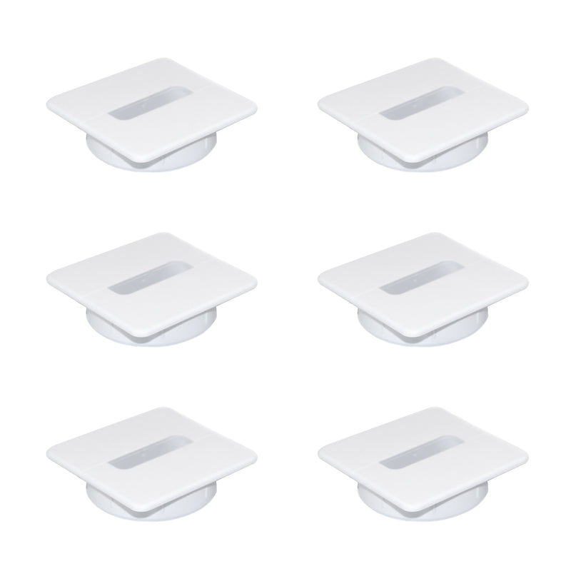 Pressacavo Plastwin per Tavolo Imballo 1 Pezzo Plastica Bianca Tecnoplastica Emuca