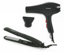 Set Asciugacapelli e Piastra 2000W con Ionizzatore Kooper Style Duo