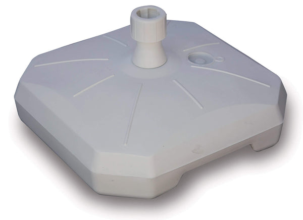 online Base per Ombrellone da Giardino in Plastica 50 Litri Voghini Bianca