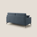 Divano 3 Posti 180x94x90 cm in Tessuto Blu