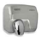 Asciugamani Elettrico Aria Calda Automatico in Acciaio Satinato Mediclinics Saniflow E05Acs