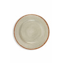 Servizio Piatti Frutta 6 Pezzi in Melammina Ø 23cm Villa d'Este Baita Grigio