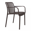 Poltrona Giuly 58x57x80 cm Taupe