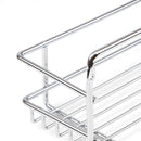 Set di 3 Ripiani Portaspezie Supra per Mobili da Cucina Imballo 1 Set Cromato Brillo Acciaio Emuca