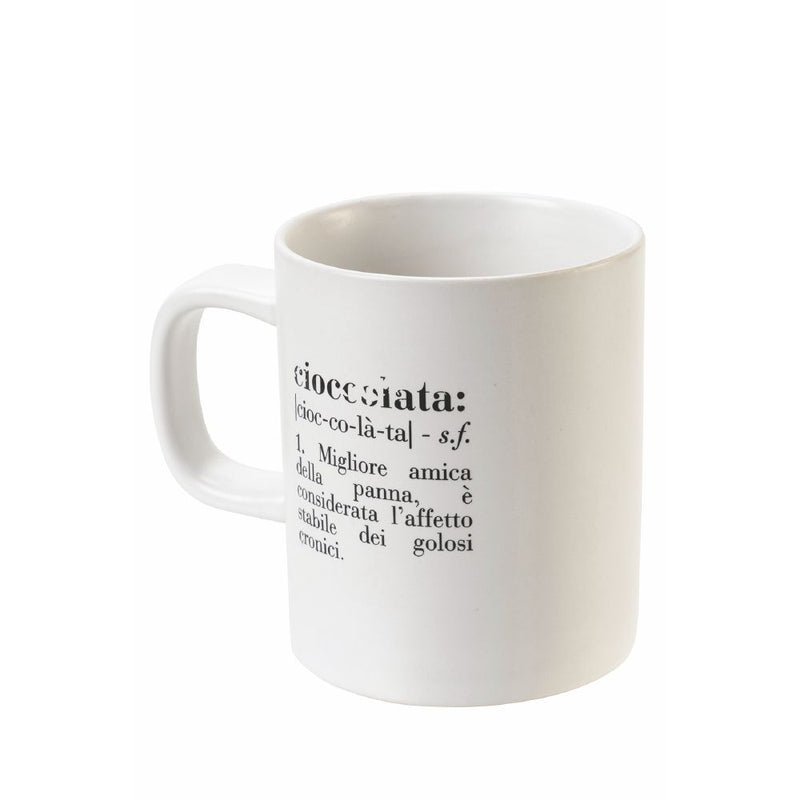 Tazza cioccolata/chocolate Ø8x9 cm in Gres VdE Tivoli 1996 