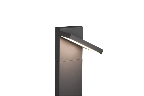 sconto Palo da Esterno a Led in Alluminio Antracite