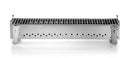 Barbecue per Arrosticini Ompagrill BBQ0080 a Legna o Carbone Uso a Terra o Caminetti Area di Cottura 78x14,5 cm Predisposto per Spiedo In Acciaio Inox