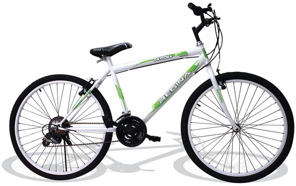 acquista Bicicletta Mountain Bike MTB Ragazzo 26" 21V Kidfun Daytona Bianca