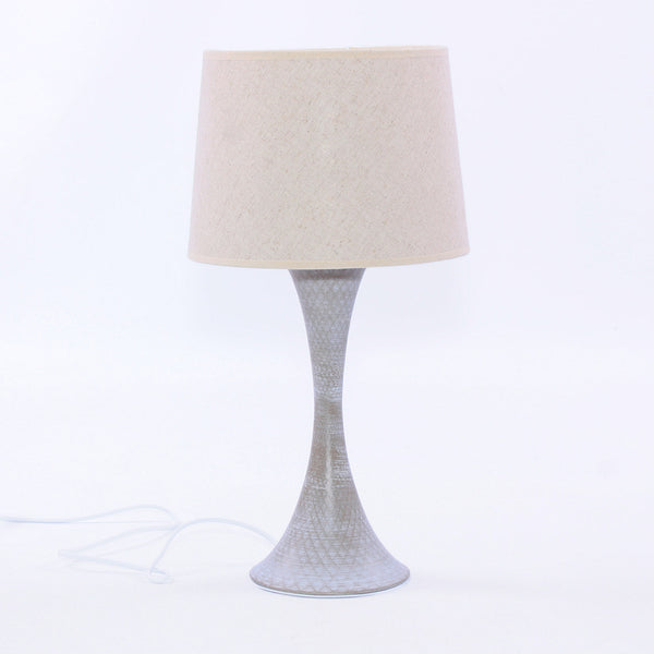 acquista Lampada da Tavolo Ø25xH47 cm in Metallo Grigio