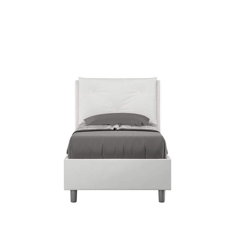 Letto Singolo Appia Bianco Varie Misure