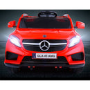 Macchina Elettrica per Bambini 12V con Licenza Mercedes GLA 45 AMG Nera