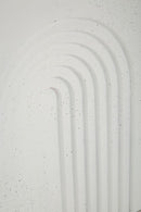 Tavolinetto Arc 47,5x58x47,5 cm in Mgo Crema      