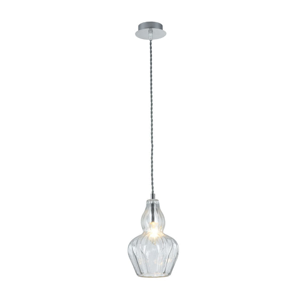Lampada pendente Pendant in Metallo Eustoma Nickel online