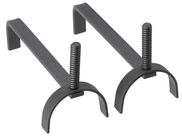 Coppia di Alari per camini e Stufe in Ferro Belfer 3006 Antracite prezzo