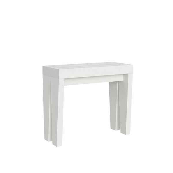 acquista Consolle Allungabile 90-300x42x77 cm in Nobilitato Bianco