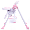 Seggiolone per Bambini 6 Altezze Trupia Yayo Rosa