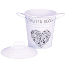 Secchiello per Frutta Secca 13x13 cm  in Metallo VdE Tivoli 1996 Daily