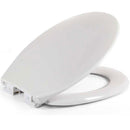 Copriwater Universale Copri WC Coprivaso Chiusura Lenta Sedile Bianco 37x44 cm