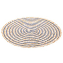 Set 6 Tovagliette Ø38 cm  in Paglia e Carta VdE Tivoli 1996 Spiral