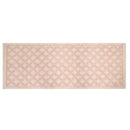 Tappeto Bagno Design Rombi 50x150 cm in Cotone Rosa