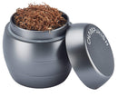Grinder Ø40 mm 4 Livelli per Spezie Erbe e Tabacco Argento