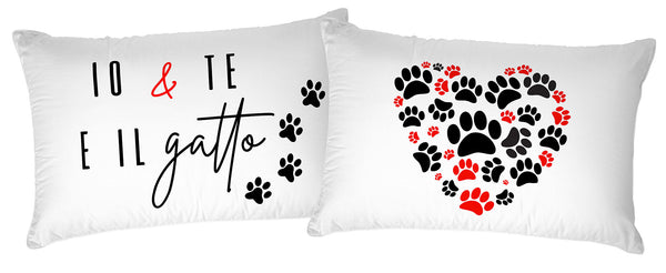 Set 2 Federe con Stampa Digitale in Cotone Printed 09 prezzo