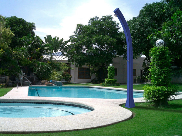 acquista Doccia Solare da Esterno Giardino 23L Miscelatore Arkema Happy Blue Ocean