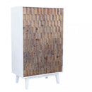 Mobile Amias 90x50x150 h cm in Legno Bianco