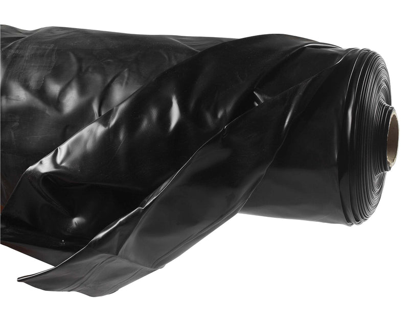 Telo in PVC 4x25 mt per Laghetti Artificiali 100 mq Rama Nero